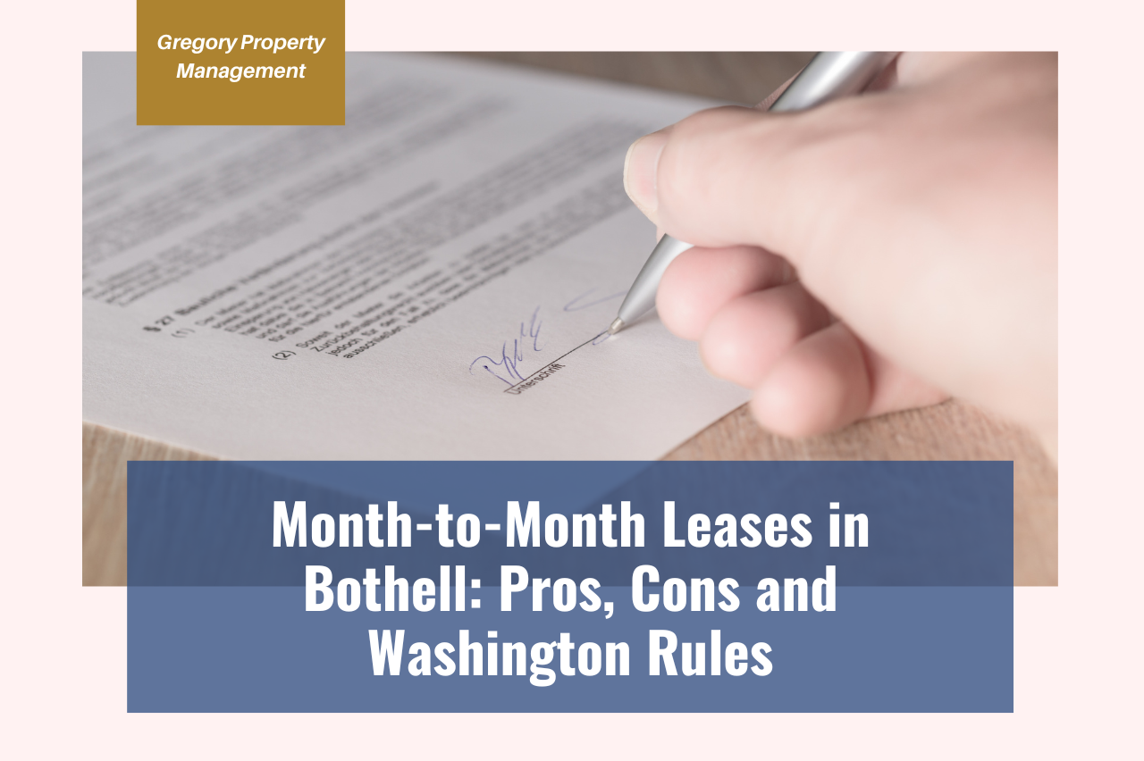 person signing a lease agreement wiht the post title in featured text